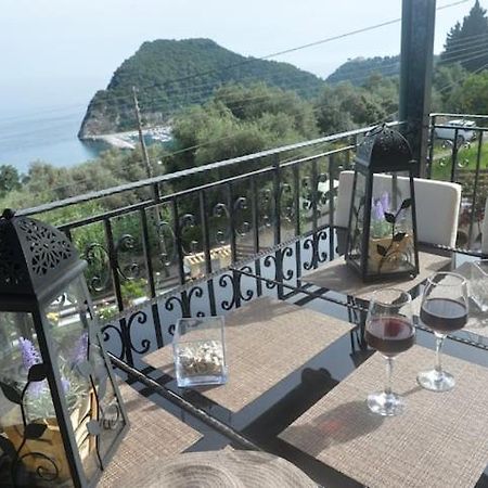 Angela Panorama Villa Paleokastritsa Bagian luar foto