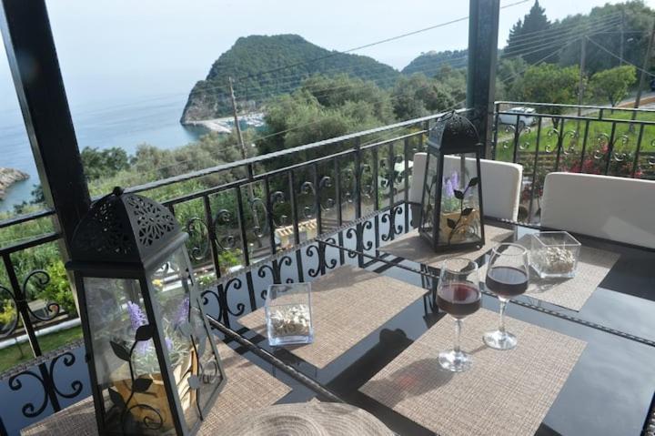 Angela Panorama Villa Paleokastritsa Bagian luar foto