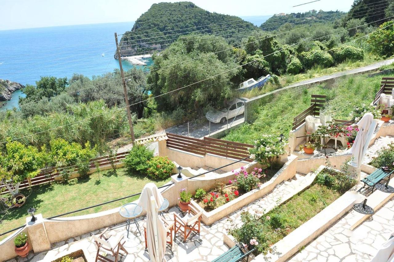 Angela Panorama Villa Paleokastritsa Bagian luar foto