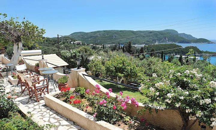 Angela Panorama Villa Paleokastritsa Bagian luar foto