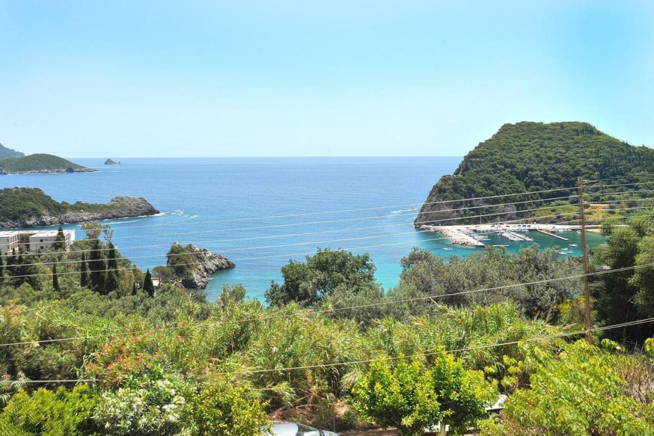 Angela Panorama Villa Paleokastritsa Bagian luar foto