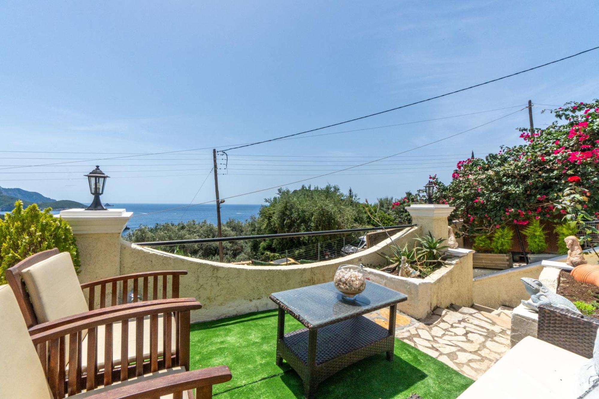 Angela Panorama Villa Paleokastritsa Bagian luar foto