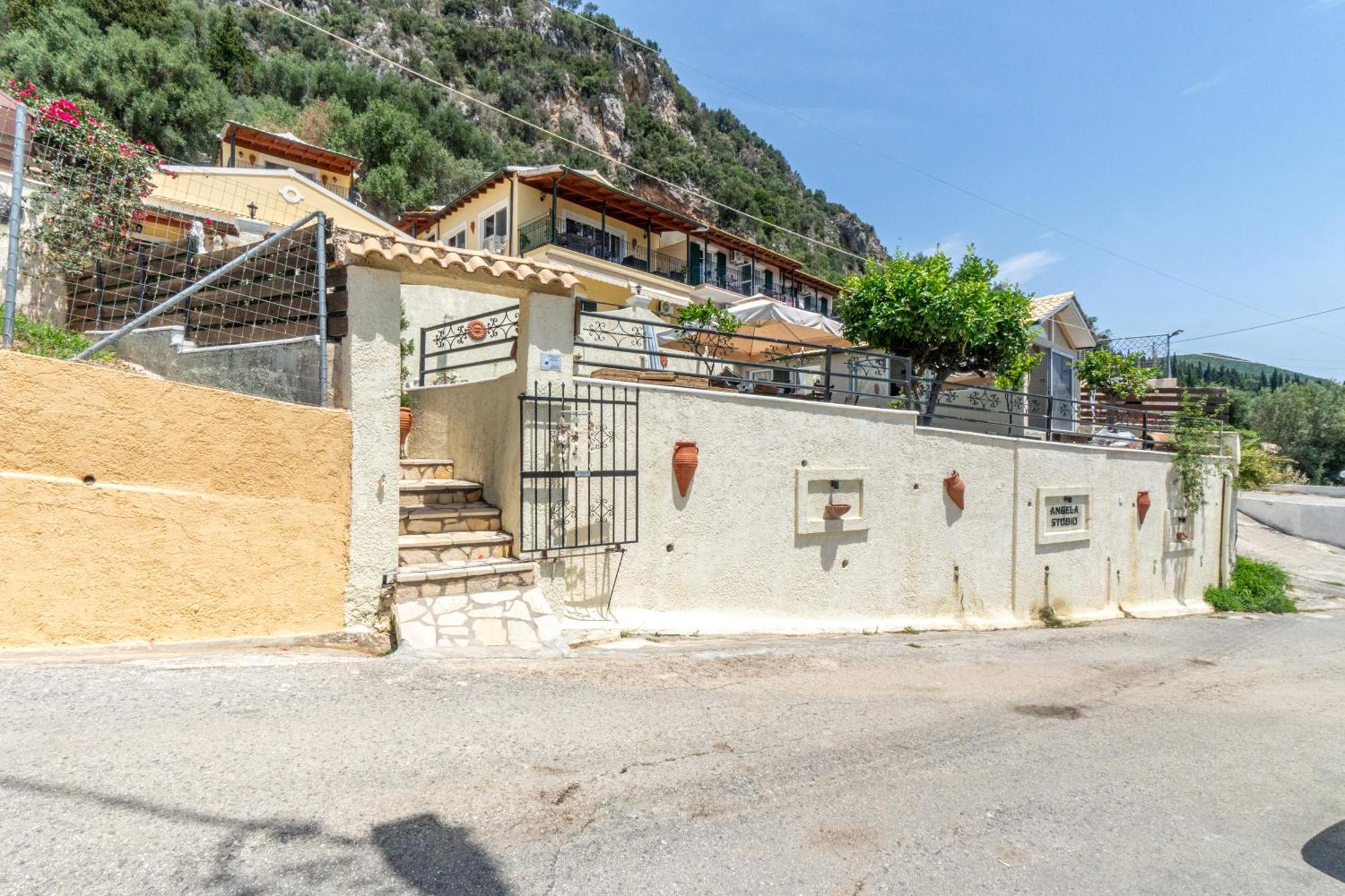 Angela Panorama Villa Paleokastritsa Bagian luar foto