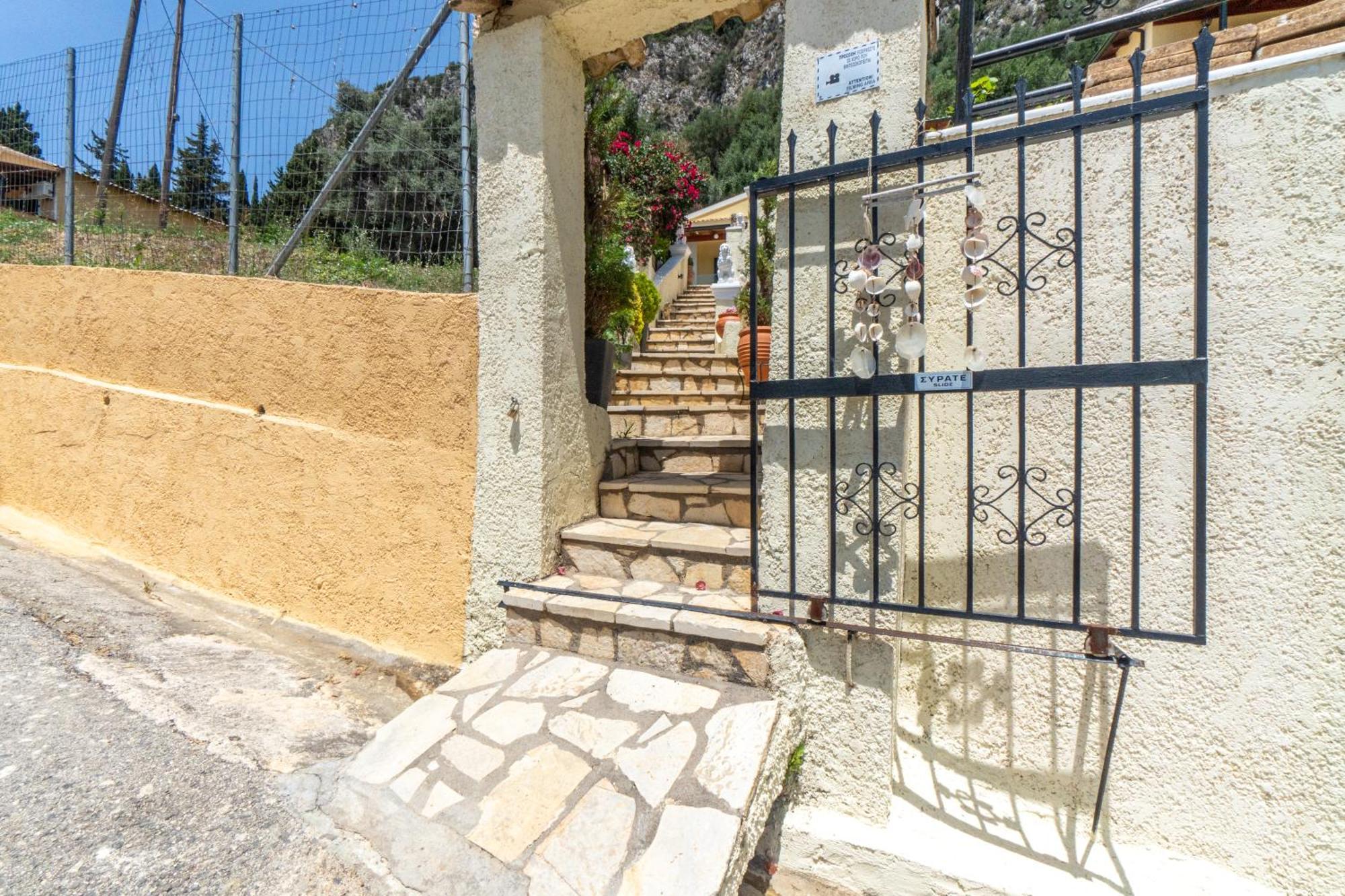 Angela Panorama Villa Paleokastritsa Bagian luar foto