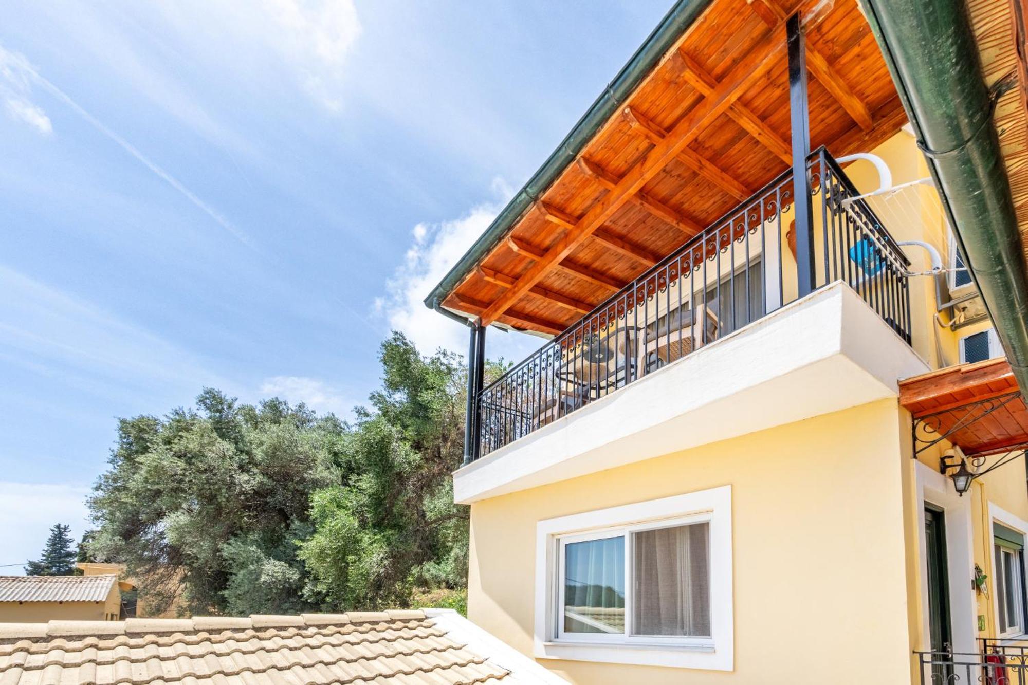 Angela Panorama Villa Paleokastritsa Bagian luar foto