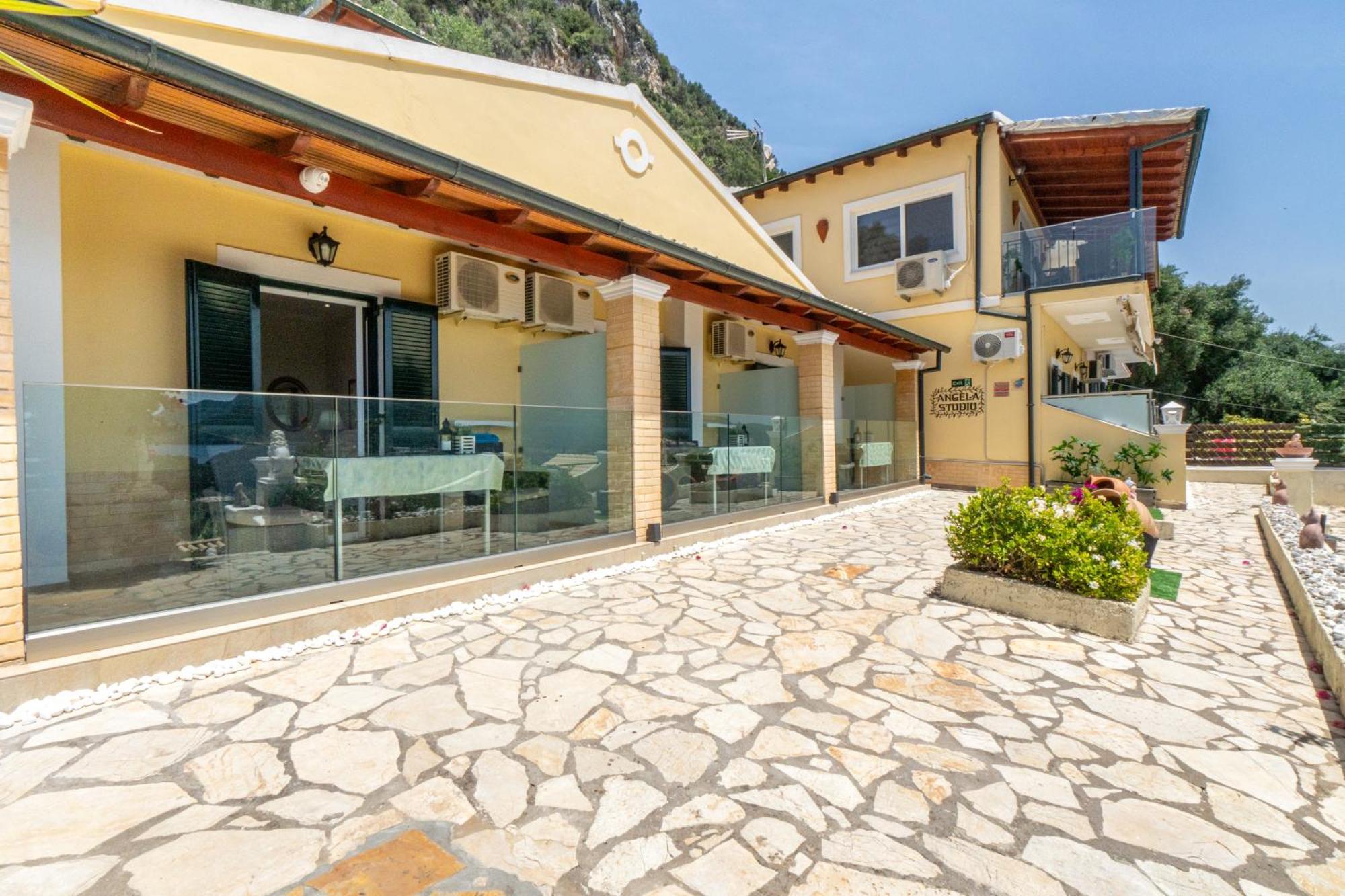 Angela Panorama Villa Paleokastritsa Bagian luar foto