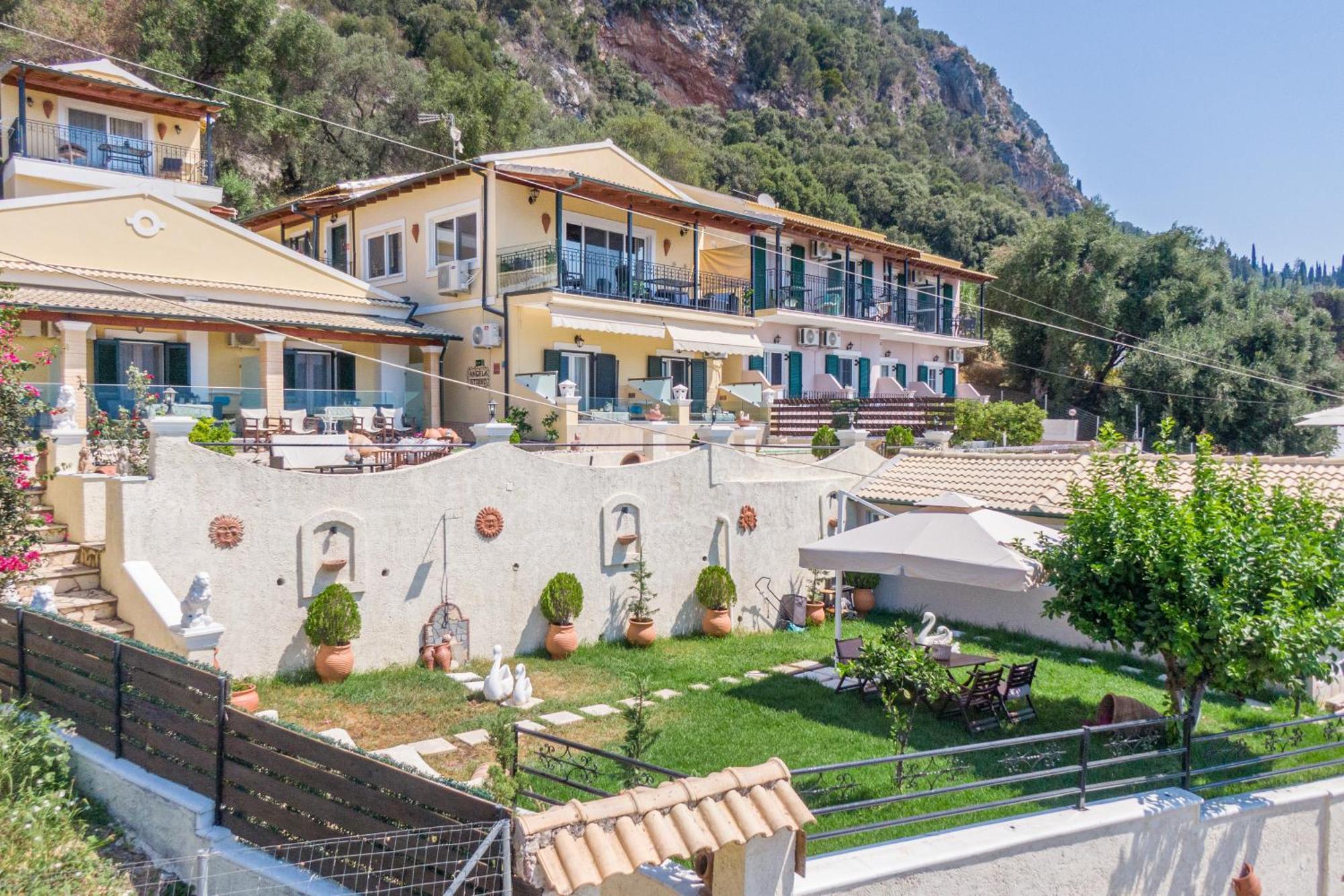 Angela Panorama Villa Paleokastritsa Bagian luar foto